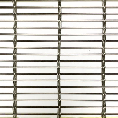 Acciaio inossidabile resistente alla corrosione Architettura Woven Wire Mesh Heavy Duty 1.2 Kgs