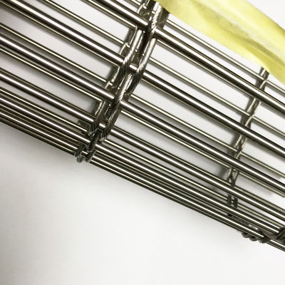 Acciaio inossidabile resistente alla corrosione Architettura Woven Wire Mesh Heavy Duty 1.2 Kgs