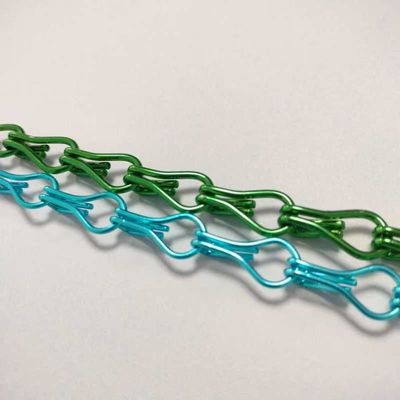 2mm Decorative Aluminum Hook Curtains per le tende di divisione interne Multi Color Disponibile