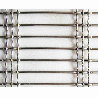 30m Cavo architettonico in acciaio inossidabile rete di filo tessuto per facciata balcone e divisorio imitazione bambù tessitura
