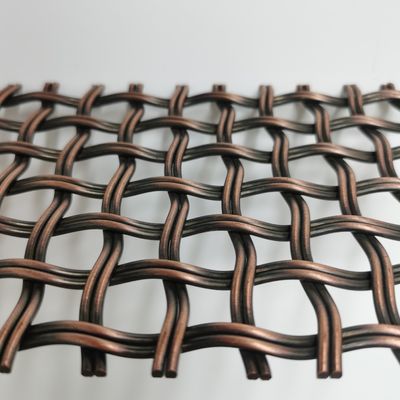 Architettura Antico ottone rete di filo tessuto in retromarcia tessuto olandese 52% Area aperta Per il soffitto