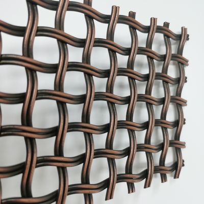 Architettura Antico ottone rete di filo tessuto in retromarcia tessuto olandese 52% Area aperta Per il soffitto