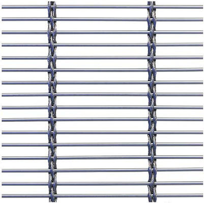 304 Acciaio inossidabile mesh di filo architettonico per rivestimento esterno facciata