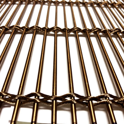 Moderna rete di filo tessuto architettonico per applicazioni decorative e di sicurezza