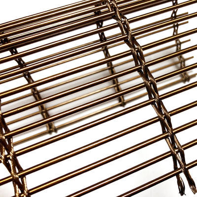 Moderna rete di filo tessuto architettonico per applicazioni decorative e di sicurezza