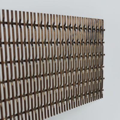 Anodizzato di alluminio tessuto di filo di tessuto reticolato reticolato di filo di tessuto per recinzione
