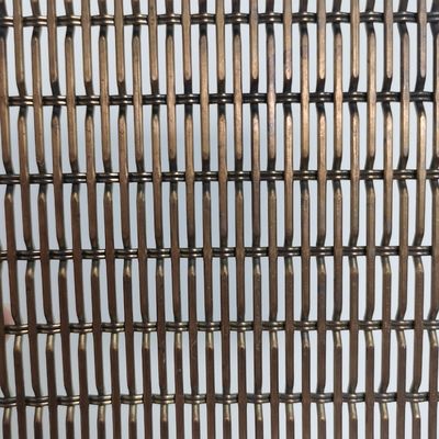 Anodizzato di alluminio tessuto di filo di tessuto reticolato reticolato di filo di tessuto per recinzione