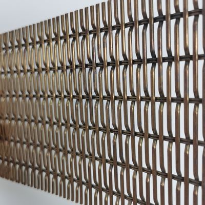 Anodizzato di alluminio tessuto di filo di tessuto reticolato reticolato di filo di tessuto per recinzione