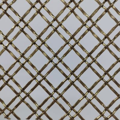 Architettura Crimped Woven Wire Mesh Metal Wire Mesh come ringhiera può essere utilizzato come sicurezza interna ed esterna