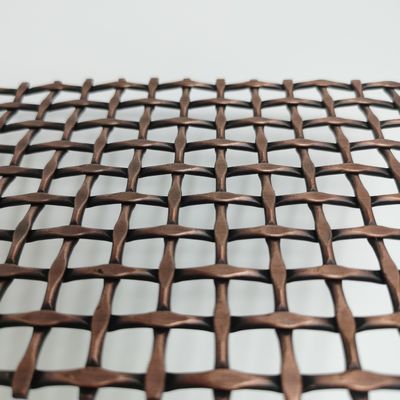 Pannelli di maglie architettoniche Interni Diametro divisorio a maglie tessuta in metallo