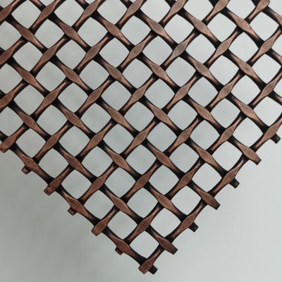 Pannelli di maglie architettoniche Interni Diametro divisorio a maglie tessuta in metallo