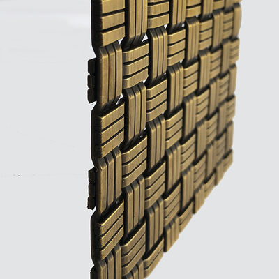 Griglie decorative a buco quadrato eco-compatibili per mobili