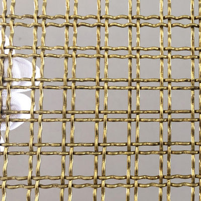 Griglia di ottone personalizzabile per la decorazione dura nelle aree di divisori, offrendo stile e durata