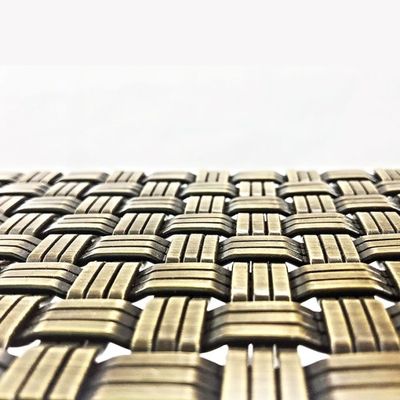 Innovativa rete decorativa in acciaio inossidabile per la decorazione dura nel design e nella costruzione contemporanea