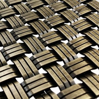 Innovativa rete decorativa in acciaio inossidabile per la decorazione dura nel design e nella costruzione contemporanea