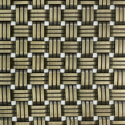 Innovativa rete decorativa in acciaio inossidabile per la decorazione dura nel design e nella costruzione contemporanea