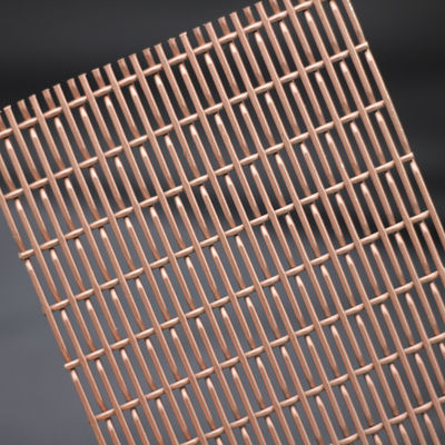 Griglie decorative a maglia di 3 mm di spessore con forma di foro quadrato
