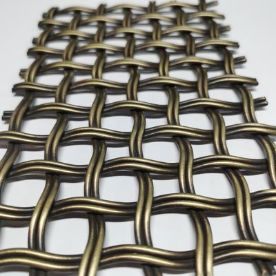Griglie decorative a filo a maglia personalizzabili Area aperta 52%