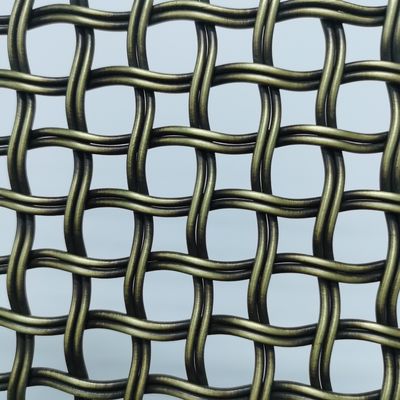 Griglie decorative a filo a maglia personalizzabili Area aperta 52%