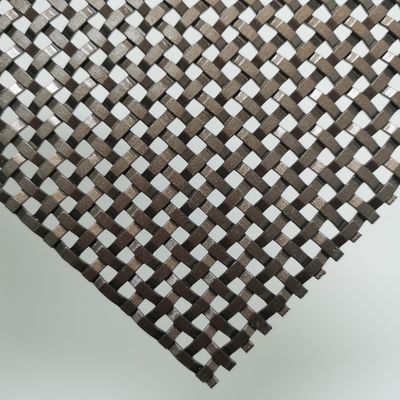 Griglie decorative in acciaio inossidabile a maglia di filo tessuto per architettura