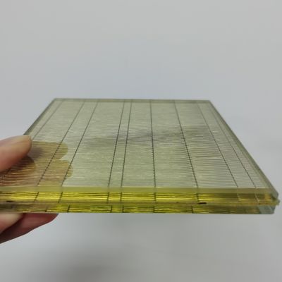 Griglia tessuta su misura per la produzione di vetro stratificato decorativo