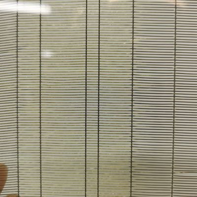 Griglia tessuta su misura per la produzione di vetro stratificato decorativo