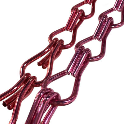 Collegamento a gancio con divisori anodizzati per la camera di schermo per insetti, tende a doppia catena in alluminio per una protezione efficace dalle mosche