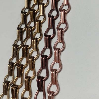 15.7 mm x 8.85 mm Dimensioni tende metalliche con modello personalizzato in alluminio