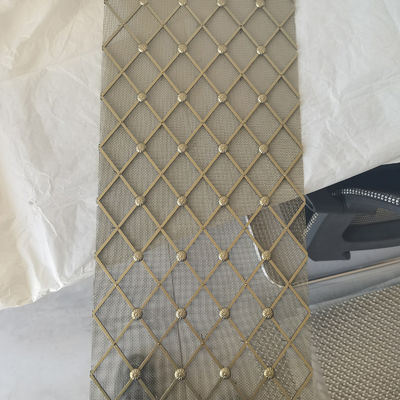 3.15mm diametro di trama rete di filo decorativa con trattamenti di superficie personalizzati
