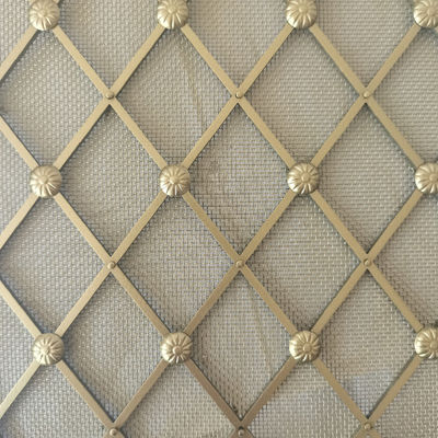 3.15mm diametro di trama rete di filo decorativa con trattamenti di superficie personalizzati