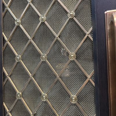 Area di apertura 49% Griglia di maglia di filo tessuto in acciaio inossidabile per la decorazione degli armadi