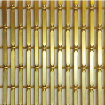 1.5 mm/2 mm diametro di curvatura rete di filo con 45,7% di area di apertura per industriale pesante