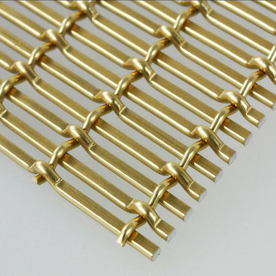 1.5 mm/2 mm diametro di curvatura rete di filo con 45,7% di area di apertura per industriale pesante