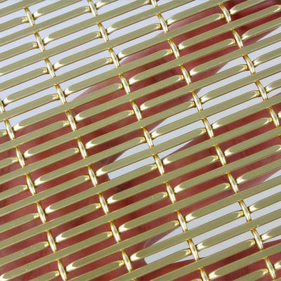 1.5 mm/2 mm diametro di curvatura rete di filo con 45,7% di area di apertura per industriale pesante