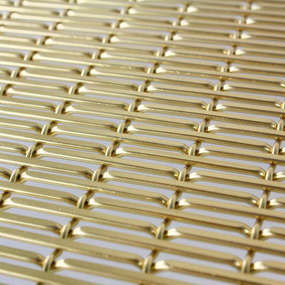 1.5 mm/2 mm diametro di curvatura rete di filo con 45,7% di area di apertura per industriale pesante