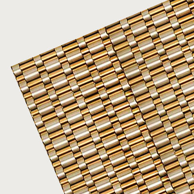 Griglia in ottone personalizzata per costruzione di rivestimento di ascensore con 304 316 in acciaio inossidabile