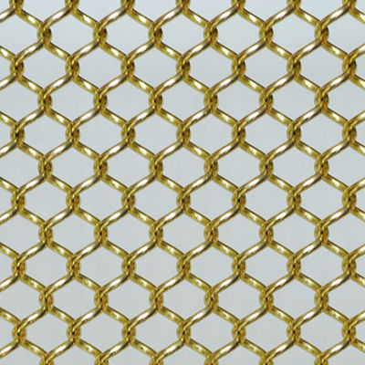 Progetto di miglioramento della rete di tessuto decorativa quadrata con tessuto semplice