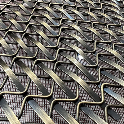 80,75 kg/m2 Griglie decorative a maglia di filo larghezza 0,6 m-2,4 m Prodotto