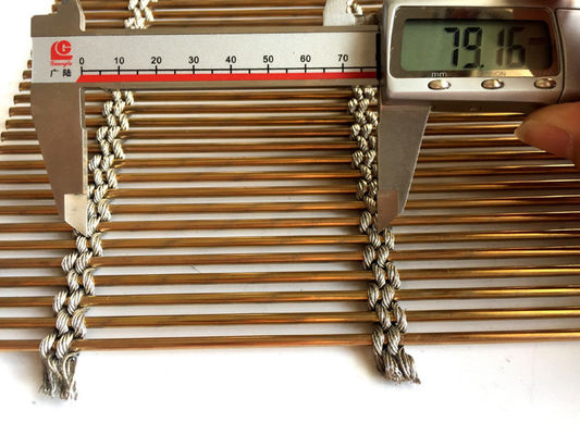 Griglia in acciaio inossidabile 7 mm galvanizzata PVD Anti Climb Security Fencing Mesh per il rivestimento della protezione del perimetro della prigione