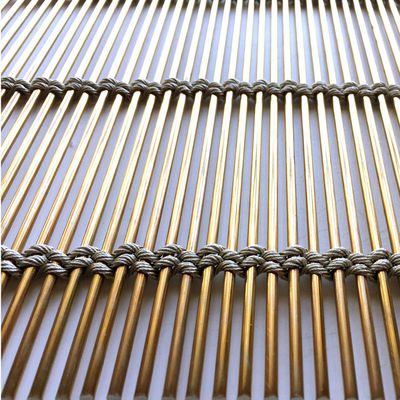 Griglia in acciaio inossidabile 7 mm galvanizzata PVD Anti Climb Security Fencing Mesh per il rivestimento della protezione del perimetro della prigione