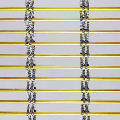 Griglia di acciaio inossidabile certificata a prova di fuoco da 8 mm per rivestimenti di ventilazione delle facciate degli edifici di grattacieli