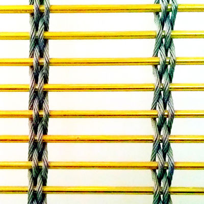 Griglia di acciaio inossidabile certificata a prova di fuoco da 8 mm per rivestimenti di ventilazione delle facciate degli edifici di grattacieli