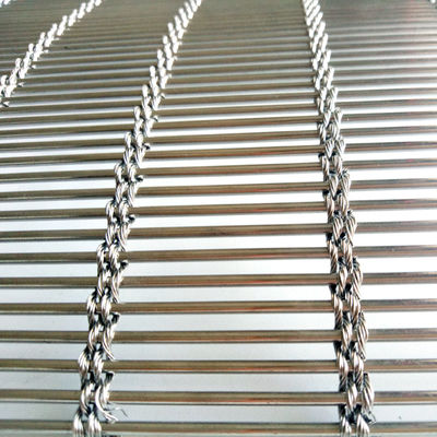 Maglia di acciaio inossidabile leggera per recinzioni esterne Design paesaggistico resistente alla corrosione