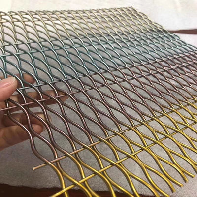 Acciaio inossidabile Decorative Woven Wire Mesh Larghezza 0,6m-2,4m