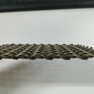 Acciaio inossidabile Decorative Woven Wire Mesh Larghezza 0,6m-2,4m