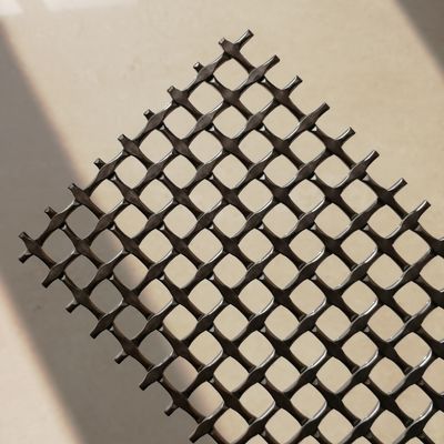 Rete metallica tessuta a diamante certificata ISO9001, area di apertura 42,2% per uso industriale pesante