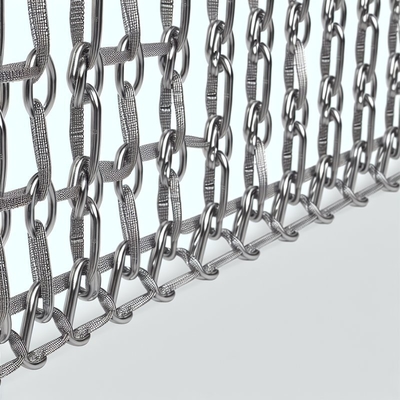 Catene per tende decorative in rete metallica di alluminio - Design personalizzato e durevole