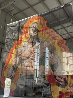 Tela a catena di alluminio decorativa creativa per mobili e installazioni d'arte, disegno a maglia metallica a prova di fuoco personalizzabile