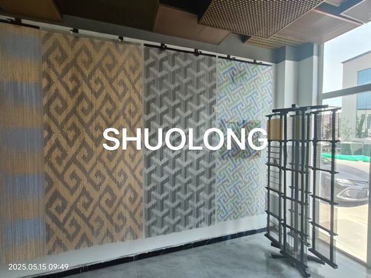 Zanzariera a catena in alluminio personalizzata con guide e altri accessori