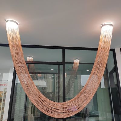 Strong and Durable metal chain fly pest insect door screen curtain for doors